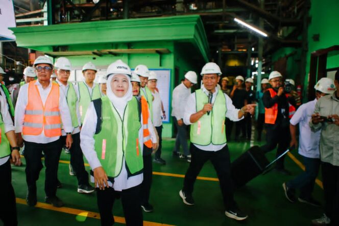 
Gubernur Khofifah Optimistis Peningkatan Rendemen dan Produksi Gula Jatim Percepat Target Swasembada Gula Konsumsi Nasional