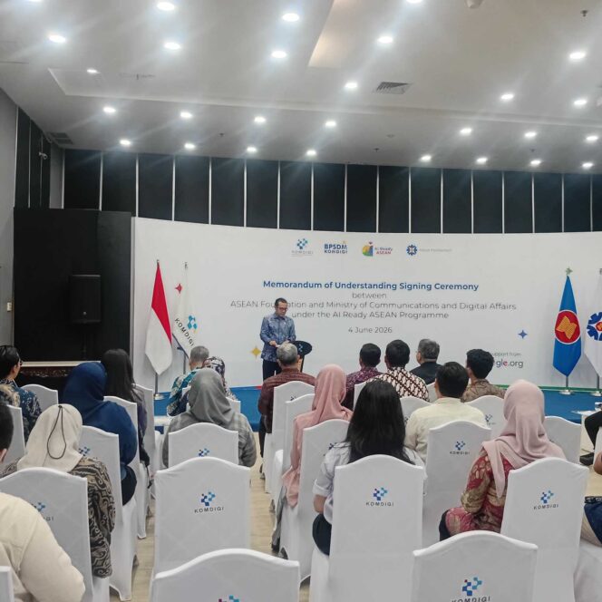 
Nezar Patria: Pengembangan AI yang Bertanggung Jawab Kunci Mewujudkan Ekonomi Digital ASEAN Masa Depan