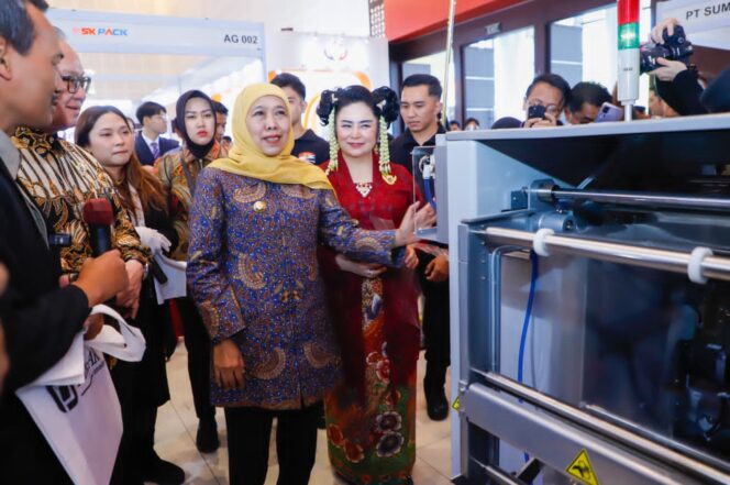 
Gubernur Khofifah Optimistis ALLPack Surabaya Expo 2026 Perkuat Kolaborasi Industri dan Perluas Peluang Pasar bagi Produk Lokal