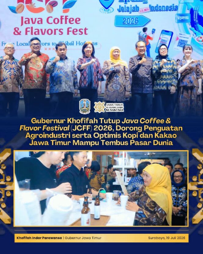 
Gubernur Khofifah: Kopi dan Kakao Jatim Siap Menjadi Komoditas Unggulan Berkelas Dunia