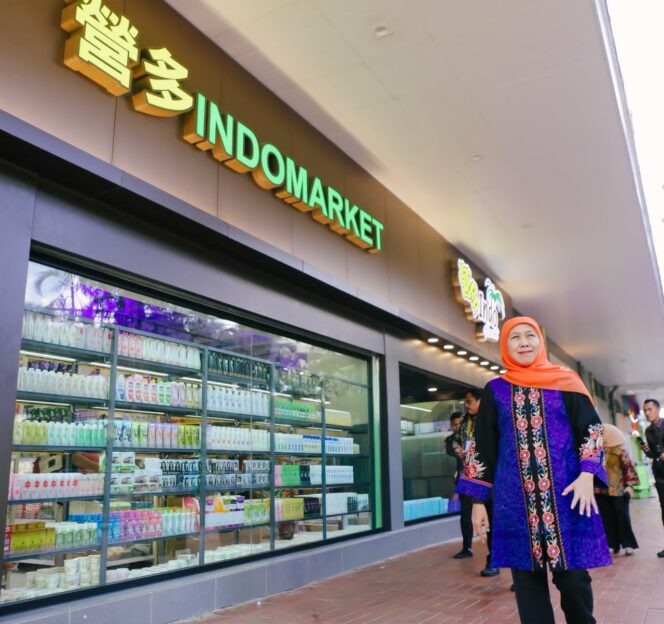 
Produk Indonesia Kuasai Rak Indo Market Hong Kong, Gubernur Khofifah Ajak UMKM Jatim Tingkatkan Daya Saing Global