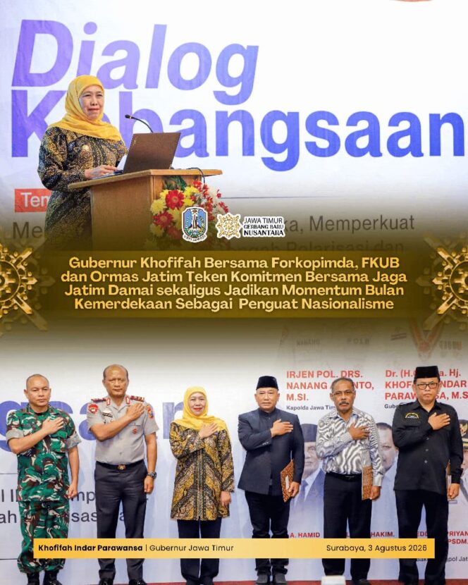 
Jaga Jatim Tetap Damai di Era Digital, Gubernur Khofifah Dorong Budaya Positif di Ruang Siber