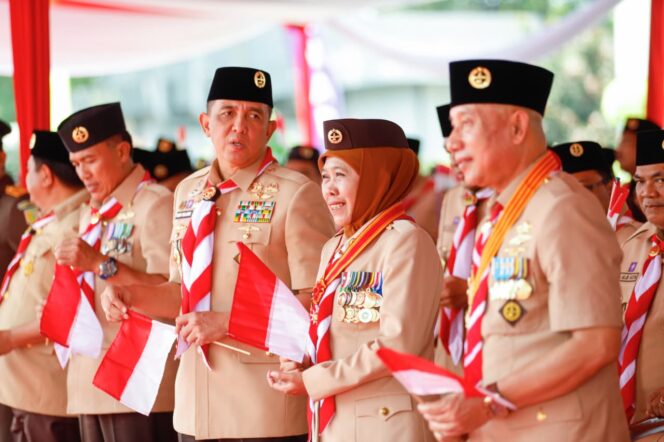
Peringatan Hari Pramuka ke-65, Gubernur Khofifah Tekankan Pentingnya Regenerasi Pelaku Pertanian