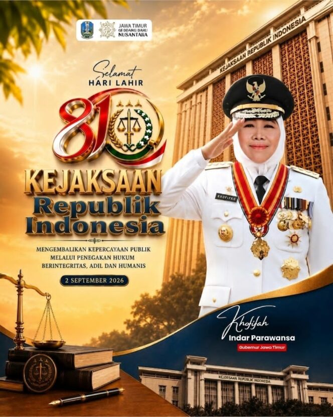 
Perkuat Kepercayaan Publik, Gubernur Khofifah Apresiasi Komitmen Kejaksaan Hadirkan Penegakan Hukum Humanis
