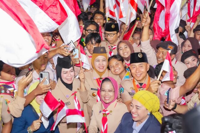 
Pramuka Jatim Didorong Ambil Peran dalam Swasembada Pangan, Gubernur Khofifah: Generasi Muda Harus Adaptif